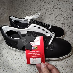 Mellow Walk Owen/Jessica 484072 Size 11  Black Lace Steel Toe ShoesGreat Quality